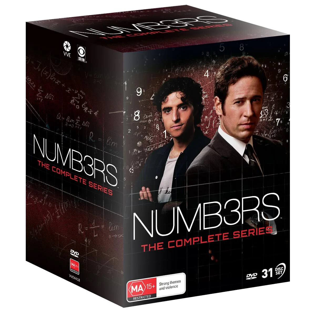 Numb3rs Numbers - The Complete Series (DVD, 31-Disc Set) NEW | eBay UK