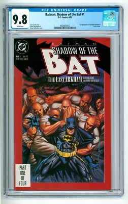 Batman: Shadow of the Bat #1 DC Comics ©1992 CGC 9.8 | eBay