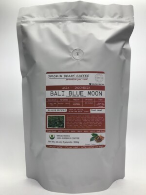8oz/5lb - Bali Blue Moon   Indonesia   Premium Fresh Roasted To Order Coffee