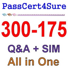 Cisco Best Exam Practice Material For 300-175 Exam Q A SIM