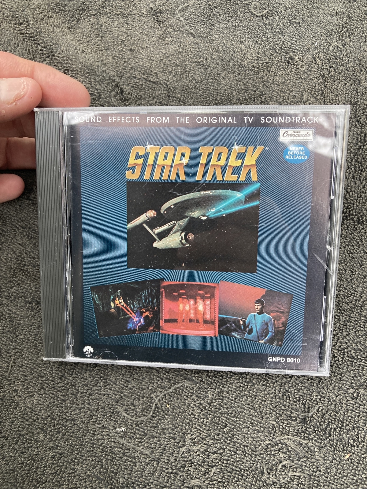 STAR TREK Sound Effects from Original TV Series CD GNP 1988 GNPD8010