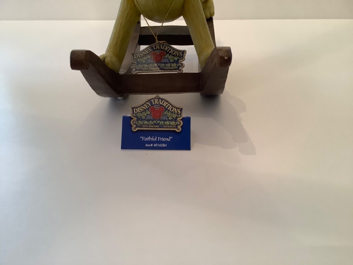 Jim Shore Faithful Friend Pluto Dog Rocking Horse Enesco Walt