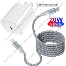 For iPhone 6 7 8 X 11 12 13 14 Pro Max Braided USB-C Charger Cable Charging Cord