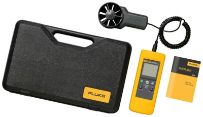 Fluke 925 impeller anemometer Meter, Wind speed air flow Velocity Temperatu F925