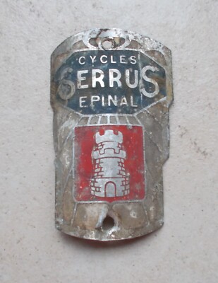 Plaque de Velo Cycles WILLIAM - Old Bike Head Badge Vintage