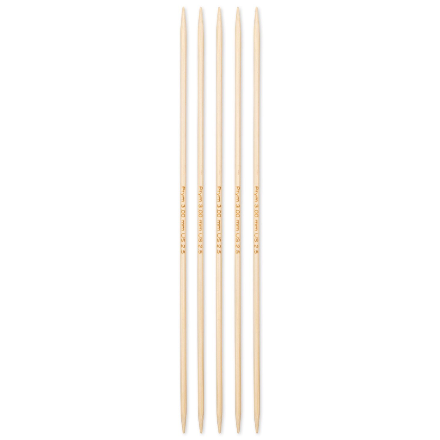Bamboo Knitting Needles by Prym | Size: 3mm/20cm