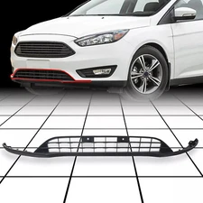 Front Bumper Lower Valance Panel Grille For Ford Focus 2015 2016 2017 2018