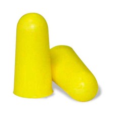 NEW 3M EARsoft&trade; Yellow Neons Large Uncorded Ear Plugs (SLC80 23dB, Class 4)