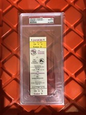 1974 WHA FULL Ticket PSA 10 GEM MINT, Very Rare, LOW POP, Crusaders Nordiques
