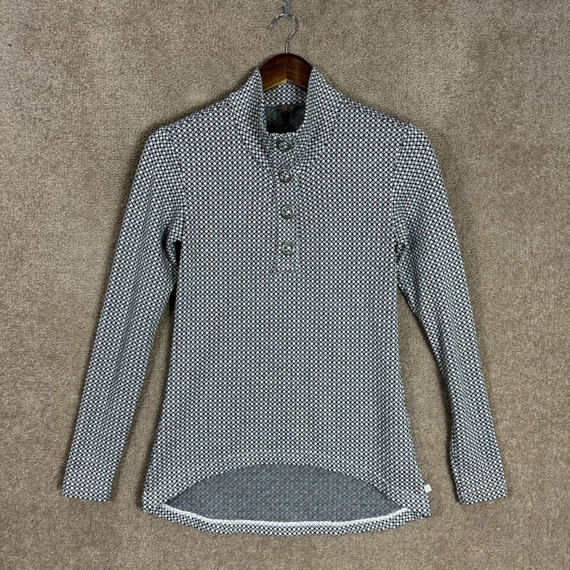 merrell indira geo snap placket long sleeve shirt