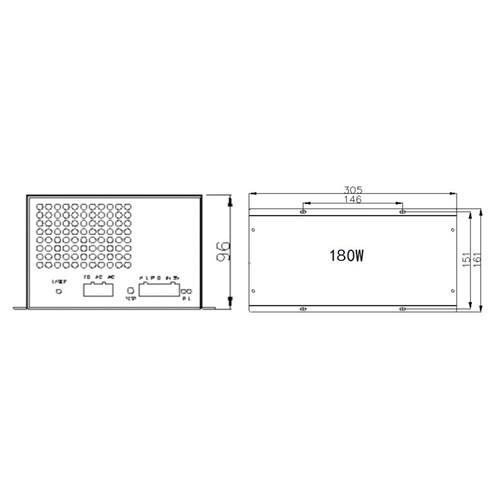 MYJG-180W 110V 220V 180W CO2 Laser Power Supply for CO2 Engraver Cutter Machine - Picture 6 of 10