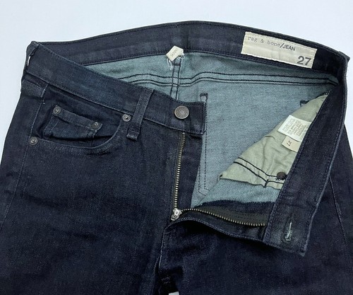 Rag and Bone Womens Jeans 30x32 Skinny Straight Fit Blue Made in USA - Picture 5 of 10