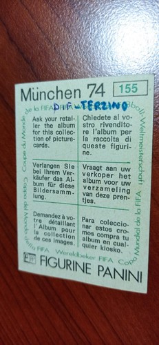 Figurina sticker #155 ZE MARIA Brasil CALCIATORI PANINI MUNCHEN 74 new - Picture 9 of 10