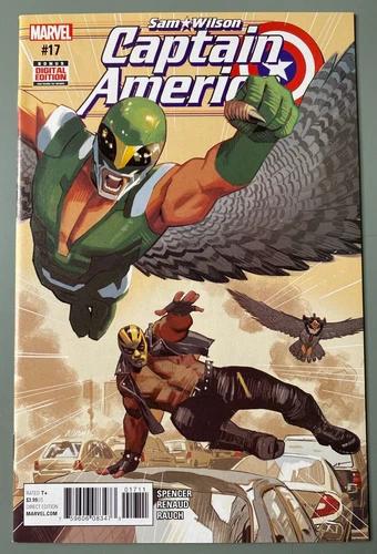 Sam Wilson Captain America #17 (Marvel 2017) Joaquin Torres - New Falcon