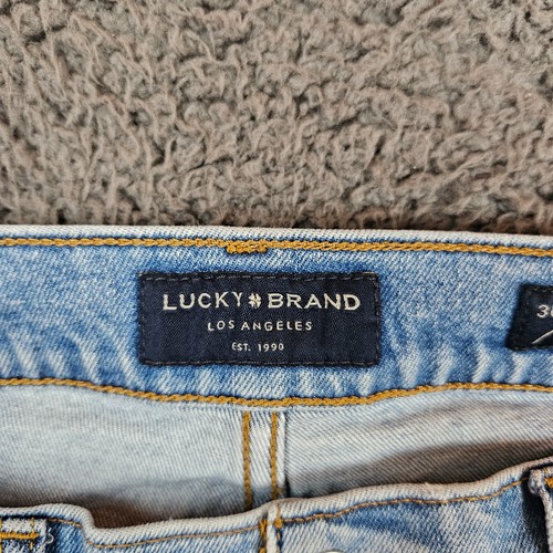 Lucky Brand Herren 105 Slim Taper Blau Jeans Gr. 30X30 Denim Stretch Faded - Bild 6 von 11