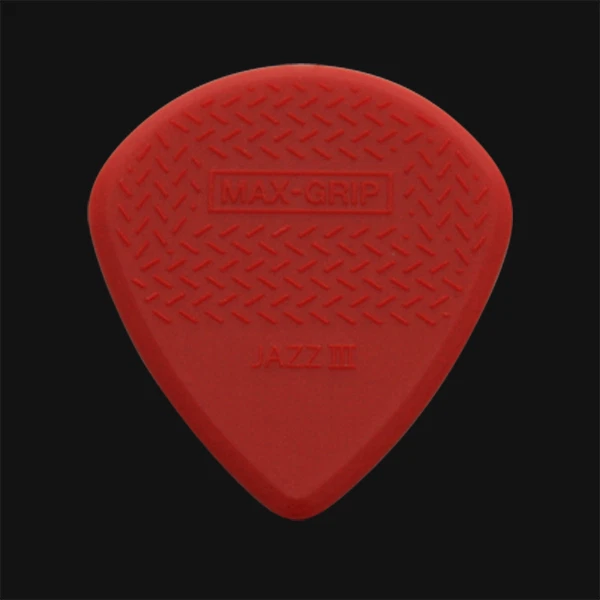 Dunlop Max Grip Jazz III Guitar Picks Plectrums Red - 1 2 3 4 5 6 10 12 20 24 36