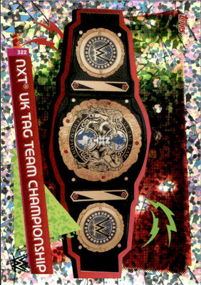 2020 Topps Slam Attax WWE Reloaded #322 NXT UK Tag Team Championship