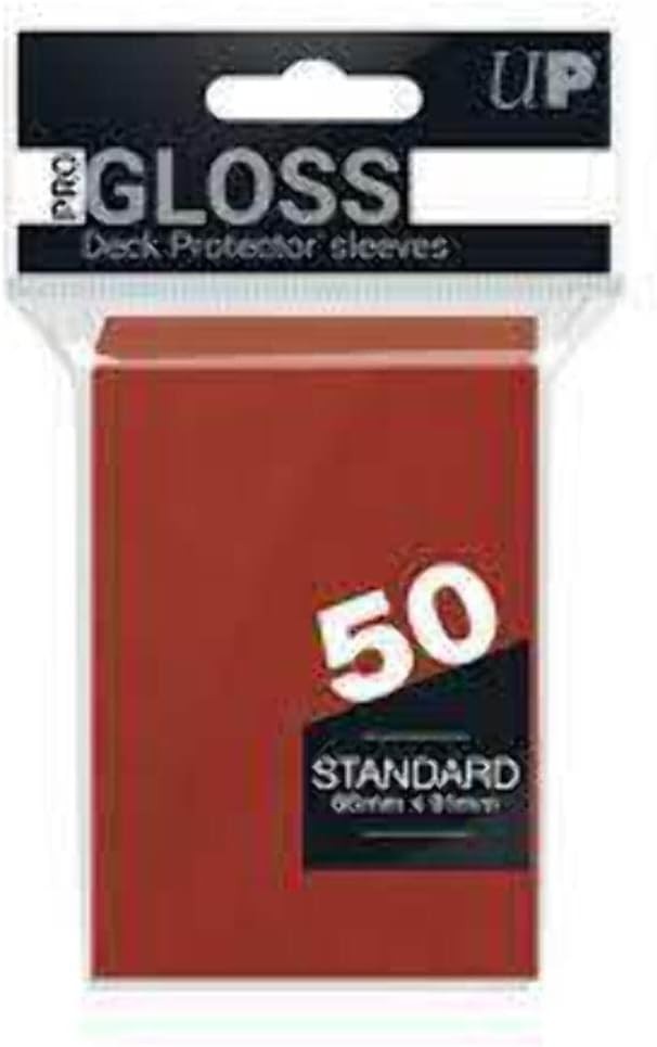 Ultra Pro Standard Pro-Gloss Sleeve 50 Pack - Red 2890₽
