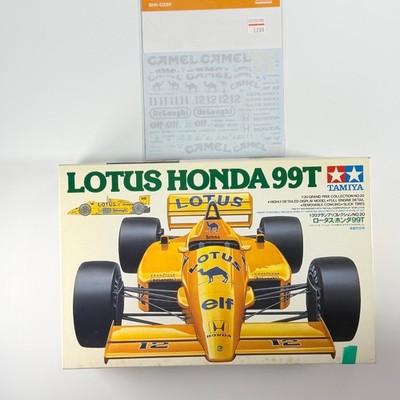 TAMIYA 1/20 LOTUS 99T HONDA Item 24020 w/NEW DECALS  from Japan4