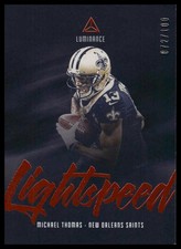 2019 Panini Luminance #LS14 Michael Thomas Lightspeed Orange #/100