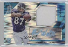 2015 Panini Spectra Rookie Neon Blue Prizm 6/25 Maxx Williams Patch Auto 1x1
