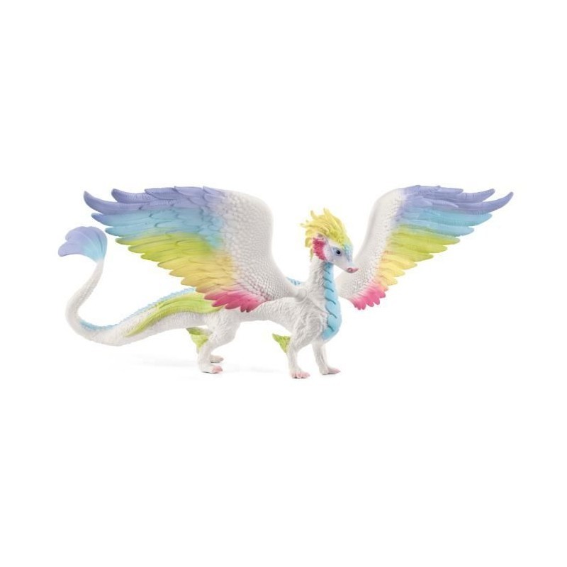 Figurine Dragon arc-en-ciel Schleich 70728 Bayala jouet enfant 5 ans
