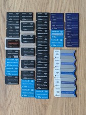 Lot Of Mixed 34 Sony Memory Stick Card 2gb, 1...