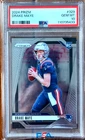 2024 Panini Prizm Football #329 Drake Maye PSA 10 Gem Mint Base Rookie RC - Pats
