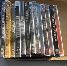 Lot of 13 DVD Movies Sci-Fi Action Used A Very Good Condition