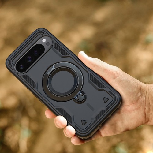 For Google Pixel 10 Pro XL Rugged Kickstand Case Cover / Glass Screen Protector - Bild 11 von 23