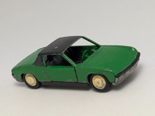 Vintage Schuco VW Porsche 914 1:66 No. 826/827 Germany Green Diecast