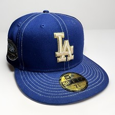 New Era 59Fifty Los Angeles Dodgers Fitted Hat Dodgers Stadium 50th 7 5/8 New