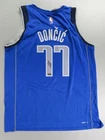 Luka Doncic Signed Auto Autograph Authentic Blue Mavericks Jersey Panini COA