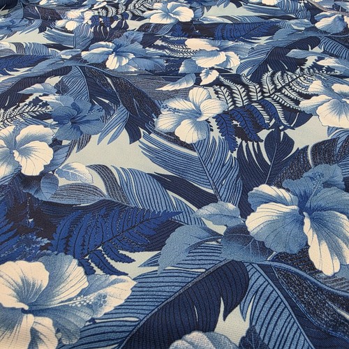 Tommy Bahama Mens Shirt Size Large Blue Floral S/S 1/4 Zip *Island Active* Beach - Picture 10 of 12