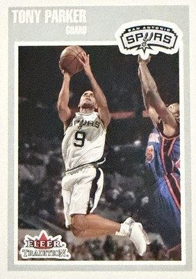 2002-03 Fleer Tradition TONY PARKER San Antonio Spurs