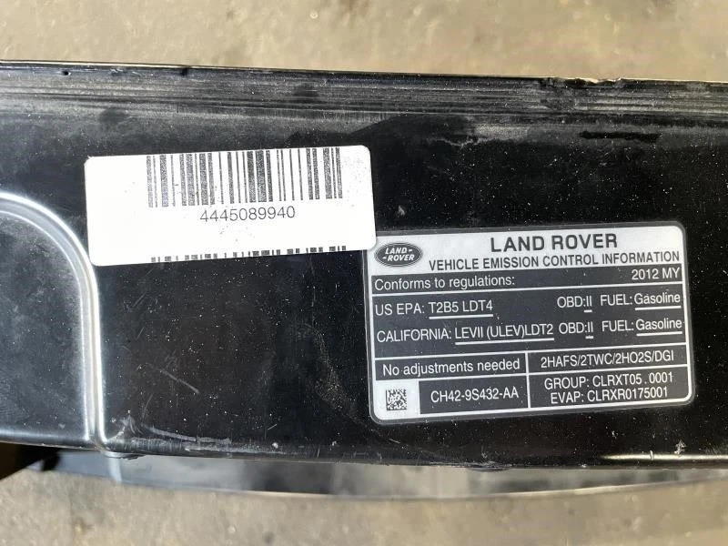2006 2013 LAND ROVER RANGE ROVER SPORT HSE RADIATOR CORE SUPPORT OEM+ - Image 2 of 4