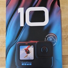 GoPro HERO 10 Black Action Camera 23MP Waterproof SuperPhoto HDR RAW USB-C