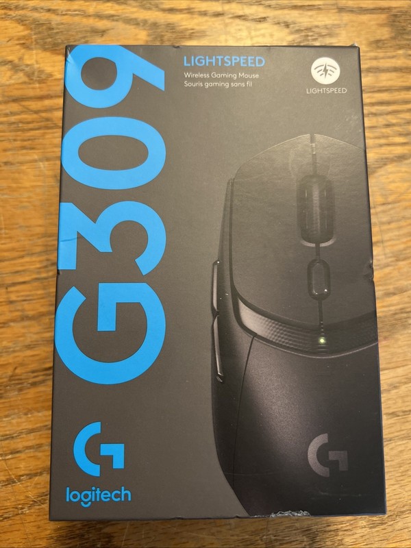 LOGITECH G309 LIGHTSPEED WIRELESS GAMING MOUSE BLACK 910-007197 BRAND NEW SEALED