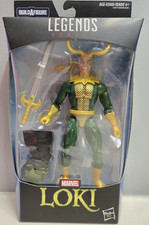Hasbro Marvel Legends Series Loki Action Figure w  Sword BAF Hulk Part Boxed