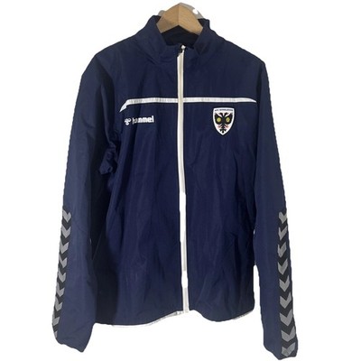 AFC Wimbledon Hummel Training Jacket Size Men s XXL Navy Football Soccer