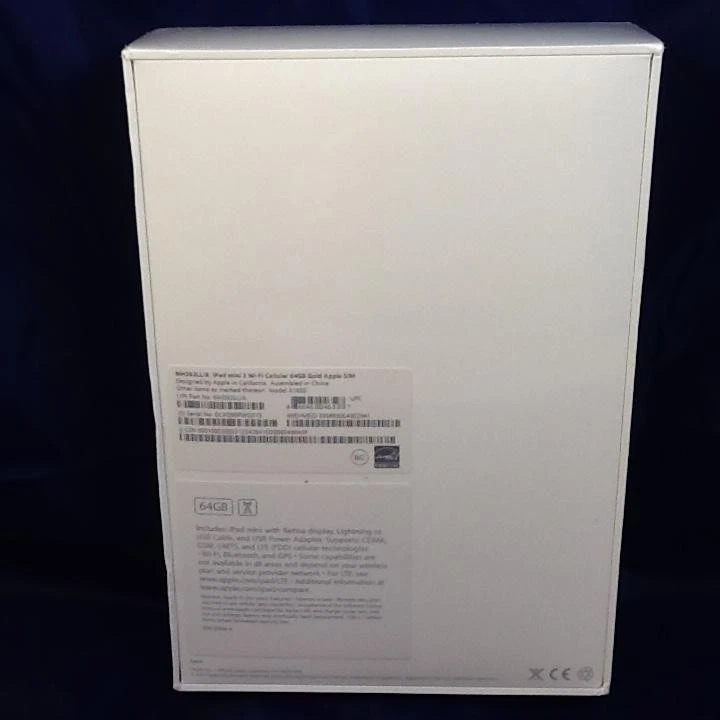 Rare Apple iPad Mini 3 A1600 64GB Wi-Fi + Cellular - Unlocked - Gold (MH392LL/A) - Image 3 of 4