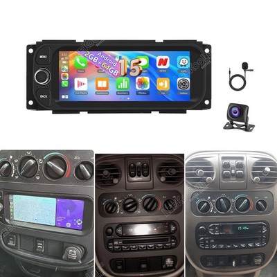 2+64GB Für Chrysler PT Cruiser 2003-2005 Android 15 Apple CarPlay Autoradio KAM