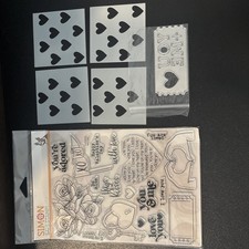 simon says stamp stamp and dies, With Love