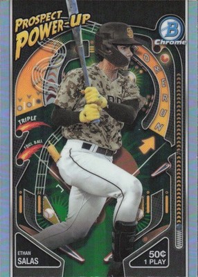 2024 Bowman - Prospect Power-Up Ethan Salas #PP-11 - NM Card San Diego Padres