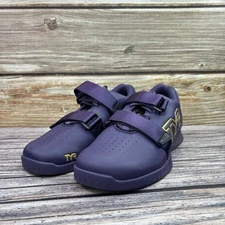 Mens Size 10.5 Used TYR L-1 Lifter Shoes Purple Weightlifting Gym Sneakers