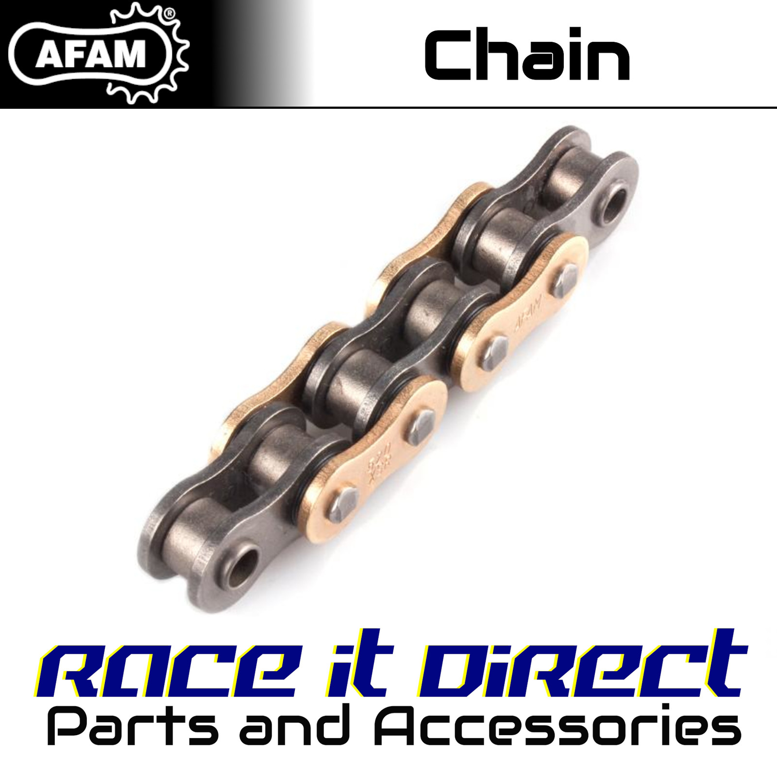 Chain for HUSQVARNA TE 449 2011-2014 XSR Gold AFAM