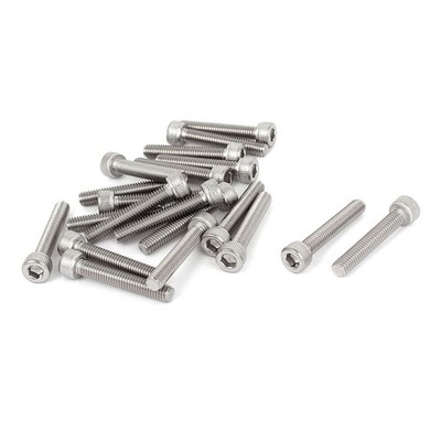 20x Bolt socket bolt cylindrical head cup machine screws 1mm peak M6x35mm