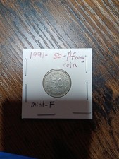 1991 German 50 Pfennig Coin