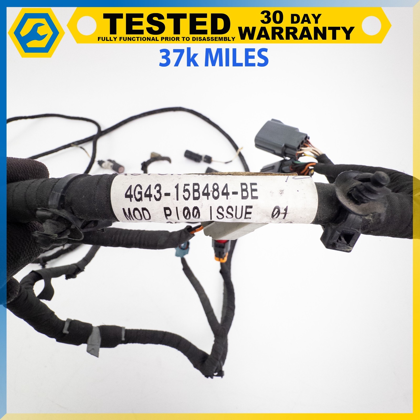 05-12 ASTON MARTIN DB9 VANTAGE REAR BUMPER PARKING SENSOR WIRE HARNESS PDC OEM