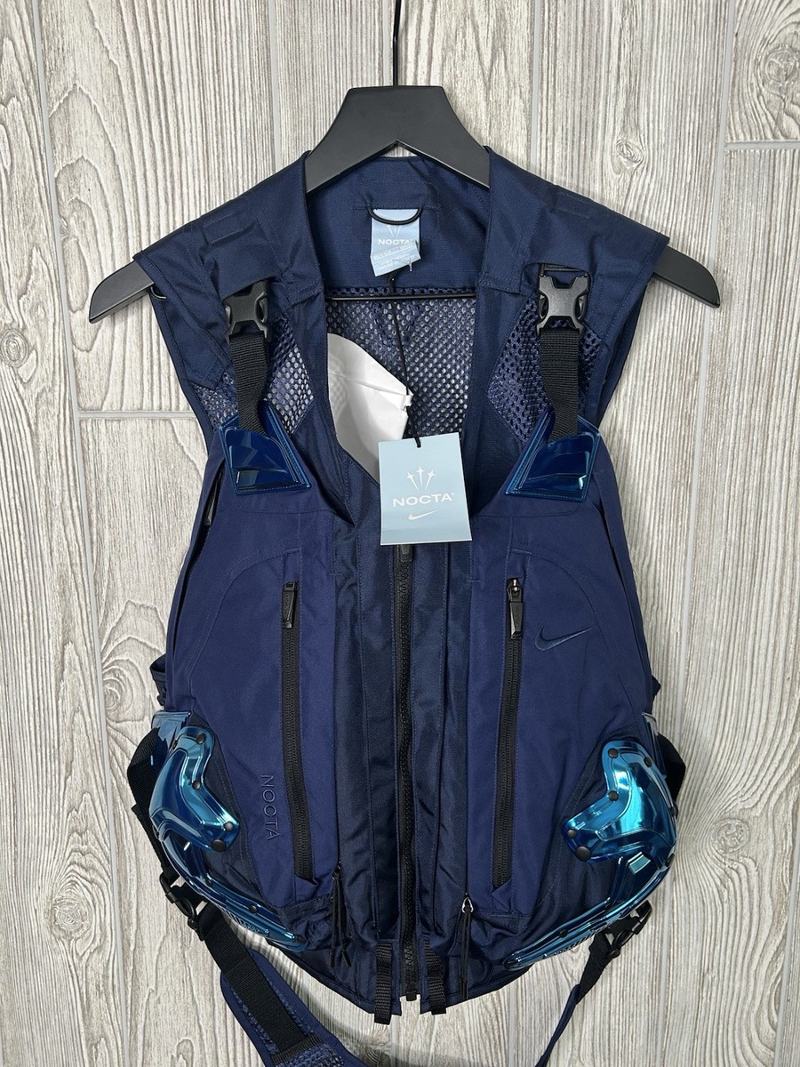 Nike NOCTA Opal Modular Tactical Gilet Vest Blue HV1062-410 XXS/XS